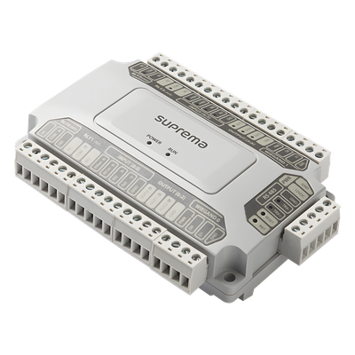 Módulo de Control de Acceso / 2 Interfaces Wiegand / 4 Relevadores Tipo C / 4 Entradas TTL y 4 Supervisadas / RS485
