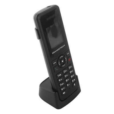 Teléfono DECT Inalámbrico / Audio HD G.722 y Opus / Altavoz Dúplex Completo / LCD 1.7″ / 20 h Llamada / 250 h Espera