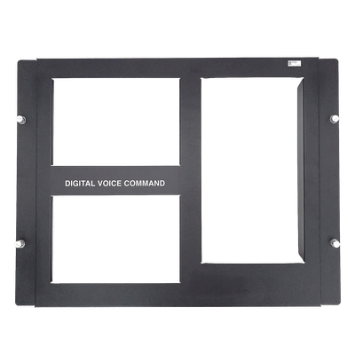 Placa de Revestimiento / Acero Calibre 16 / 439 x 439 mm (17.3 x 17.3 in) / Gabinetes CAB-4 / Negro
