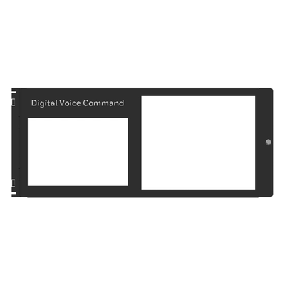 Panel de Revestimiento de Audio / Aberturas para Micrófono, Teléfono y Teclado / Compatible con Chasis C5A-M / Gabinete CAB-5