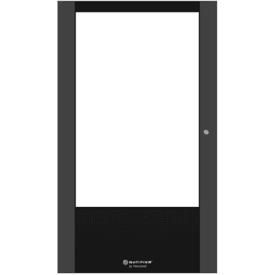Puerta para Gabinete de Control / Acero Calibre 16 / Apertura 120° / Cerradura con Llave / Tres Niveles / Certificación UL y FM