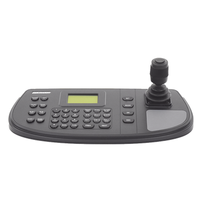 Controlador PTZ IP/Analógico / RS-485 1200 m (3937 ft) / Pantalla 128×64 / 16 Usuarios / 4.5W / Interior