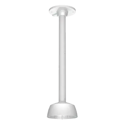Montaje Parapeto sobre Pared / 180 x 950 x 800 mm / 2.9 kg / Blanco / Compatible con 30+ modelos PTZ