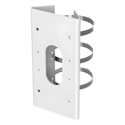 Montaje para Poste / Cámaras Domo y Bala / Acero Inoxidable / 12 Modelos Compatibles / 250 x 127 x 46 mm / 1.2 kg