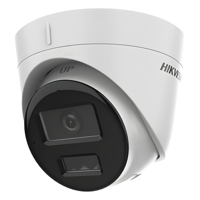 Cámara Turret IP / 4 Megapixel / Dual Light 30 m (98.4 ft) / AcuSense Lite / WDR 120 dB / IP67 / PoE