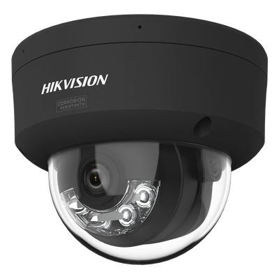 Domo IP / 4 Megapixel / Lente 2.8 mm / 98.4 ft IR + Luz Blanca / 2 Micrófonos / IP67 / WDR 130 dB / AcuSense 3.0 / Metal / NEMA 4X / AcuSeek