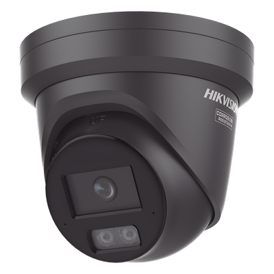 Turret IP / 4 Megapixel / Lente 2.8 mm / 98.4 ft IR + Luz Blanca / Dual Micrófono / IP67 NEMA 4X / WDR 130 dB / AcuSense 3.0 / AcuSeek