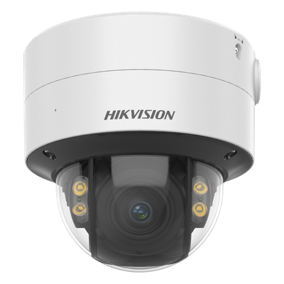Domo IP 4 Megapixel / Imagen a Color 24/7 / Lente 2.8 – 12 mm / Luz Blanca 40 mts / WDR 130 dB / Exterior IP67 / IK10 / Captura Facial / Videoanaliticos / AcuSense