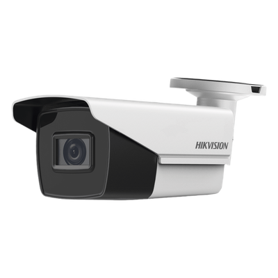 Cámara Bala TURBOHD / 2 Megapixel / Lente Motorizado 2.7-13.5 mm / IR EXIR 70 m (229.7 ft) / WDR 120 dB / IP67 / 4 Tecnologías / Ultra Baja Iluminación