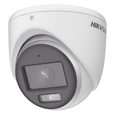 Cámara Turret TURBOHD / 3K 5 Megapixel / Color 24/7 / Luz Blanca 20 m (65.6 ft) / Micrófono Integrado / IP67 / 4 Tecnologías / dWDR