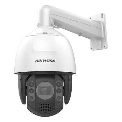 Cámara Domo PTZ IP / 4 Megapixel / Zoom Óptico 32X / IR 200 m (656.2 ft) / WDR 120 dB / Audio y Luz Estroboscópica / IP66 / IK10 / Hi-PoE