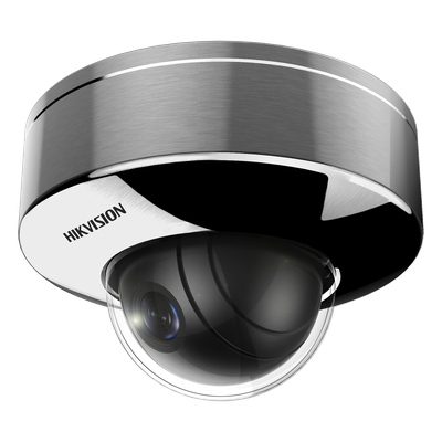 Domo IP Anticorrosivo / 4 Megapixel / Lente 2.8 mm / H.265+ / IP67 NEMA 4X / IR 15 mts 49 ft / WDR 120 dB / PoE / Micro SD 128 GB