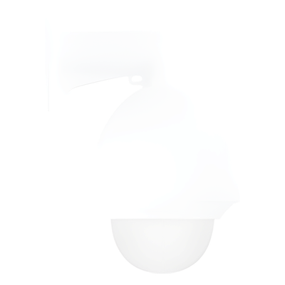 Burbuja Protectora para Domo PTZ / 4 Pulgadas / IP66 / IK10 / Ahumado Medio / 4.7 x 3.5 Pulgadas