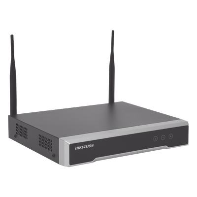 NVR IP / 8 Canales / 4 Megapixel / Wi-Fi 2.4 GHz 2×2 MIMO / 1 Bahía HDD 6 TB / Full HD / 50 Mbps Entrada