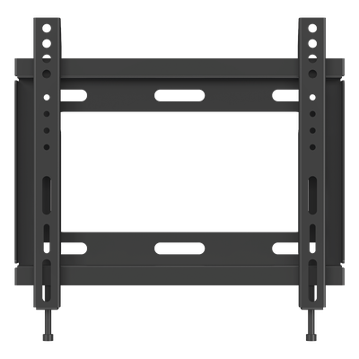 Soporte de Pared Universal para Pantallas / VESA 100×100 y 200×200 / Acero SPCC / 250 x 220 x 25 mm / 0.75 kg / Negro