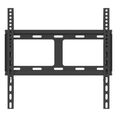 Soporte de Pared para Pantallas / VESA hasta 400×400 mm / Acero Sólido Anti-Torsión / Diseño Compacto 450x420x25 mm / Color Negro