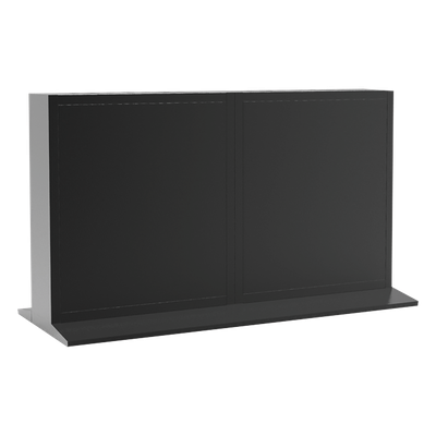 Gabinete Pedestal Modular para Videowall / 46″ / Acero SPCC / 75 kg / Altura de Visión 80 cm (31.5 in)