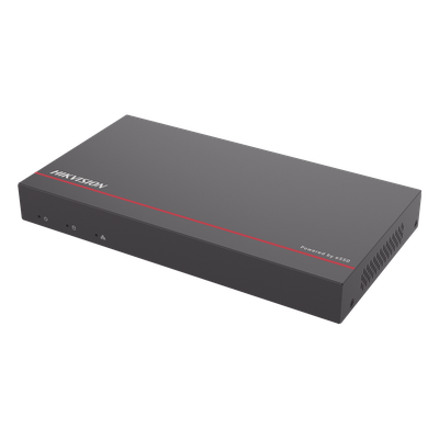 NVR IP / 4 Megapixel / 8 Canales / 8 Puertos PoE+ / eSSD 1 TB / AcuSense / Sin Ventilador
