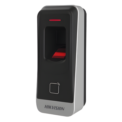 Lector de Control de Acceso / Huella Digital Óptica / MIFARE 13.56 MHz / RS-485 / IP65 / -40°C a +70°C / 2.44′ × 5.20′ × 1.73′