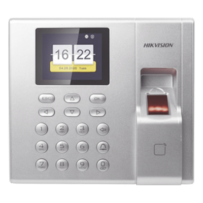 Terminal de Control de Acceso / Huella y Tarjeta EM / 1,000 Usuarios / 100,000 Eventos / Pantalla LCD 2.4″ / Relay 600 lbs / P2P