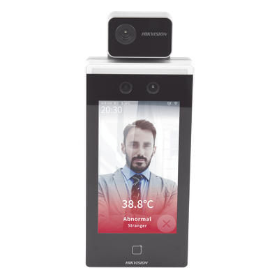 Biométrico Min Moe para Acceso y Asistencia con Reconocimiento Facial / Monitoreo y reportes en Excel por Software / Termografía Industrial / Acceso + Tiempo y Asistencia (reloj checador)