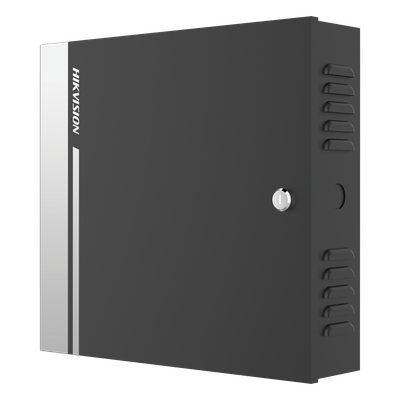 Controlador de Acceso / 2 Puertas / 4 Lectores Wiegand / 10,000 Tarjetas / 50,000 Eventos / TCP/IP / Gabinete Metálico / Fuente 12VCC 8A