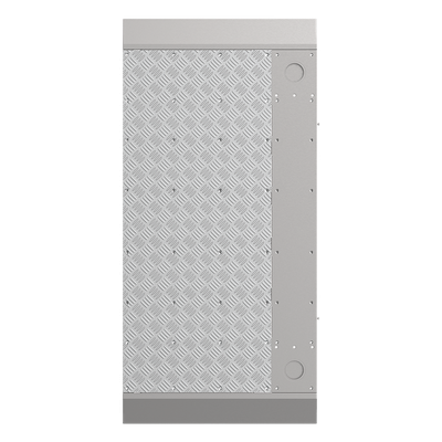Base adicional para torniquete / Carril extra 90 cm (2.95 ft) / Sin anclaje al piso / Compatible con DS-K3B601-BASE900-S