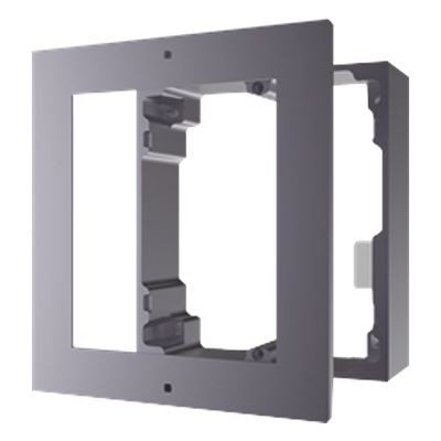 Base de Montaje para Videoportero IP / 1 Espacio / Superficie / Aluminio / -40°C a +60°C (-40°F a 140°F) / 117 x 107 x 32.7 mm (4.61 x 4.21 x 1.29 in)