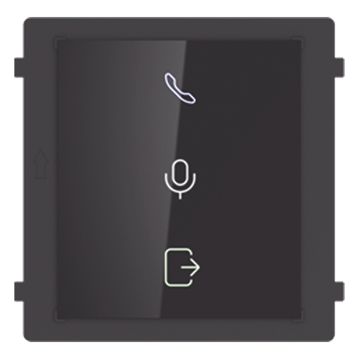 Módulo Indicador para Videoportero IP / Audio Bidireccional / Recepción de Llamada / Apertura de Puerta / IP65 / -40°C a +60°C (-40°F a 140°F) / Montaje Empotrado o Superficie