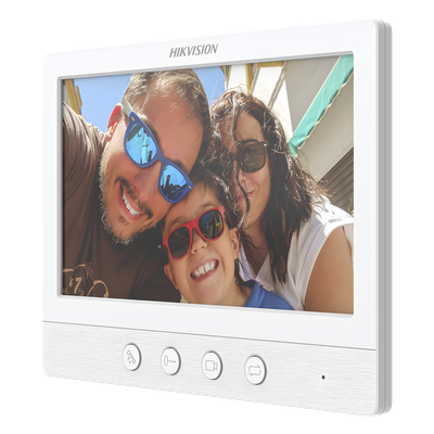 Monitor Adicional para Videoportero / Pantalla 7 Pulgadas / Resolución 1024×600 / Botones Mecánicos / Instalación 4 Hilos 100 m (328 ft)