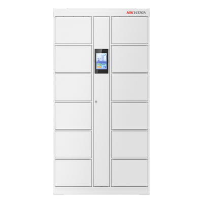 Locker Inteligente / 12 Espacios / Expansión 16 Lockers / Reconocimiento Facial 20,000 Rostros / Pantalla Táctil 8″ / TCP-IP y RS485 / Interior