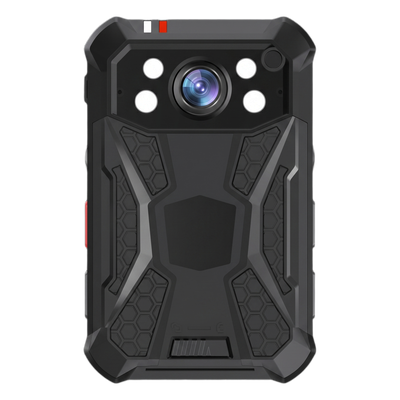 Cámara Corporal / 2K 30fps / Pantalla 2.4″ LCD / IP68 / IR 10 m (32.8 ft) / 64GB / 4G y Wi-Fi / GPS / 40 MP