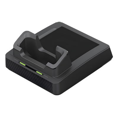 Cuna de Carga para PDA / Carga Simultánea Dispositivo y Batería / Entrada AC 100-240V / Salida DC 12V 2A / 0°C a 55°C