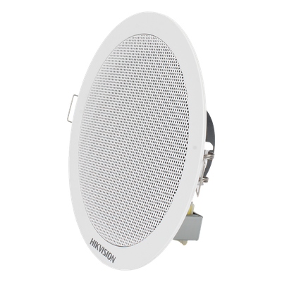 Altavoz de Plafón / 6 Watts / Línea 100 V / Rejilla Metálica / 96 dB / Interior
