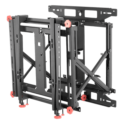 Soporte Video Wall LCD / Liberación Rápida / 46″-60″ / Ajuste XYZ 1.5″ / VESA 600×400 mm / Carga 56.8 kg (125 lb)