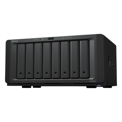 Servidor NAS / 8 Bahías / 144 TB Bruto / Expansión 324 TB / 10GbE / RAID F1,0,1,5,6,10 / Caché SSD NVMe