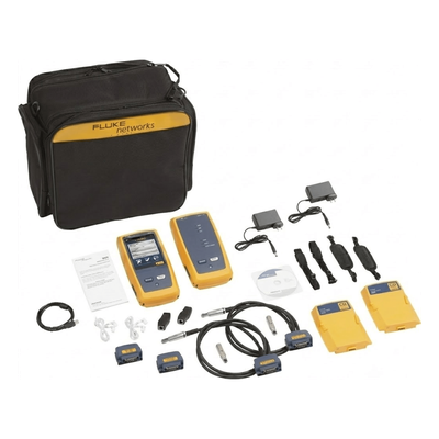 Certificador de Cable de Cobre / Cat5e a Cat8 / 2 GHz / WiFi Integrado / Pantalla 5.7″ (14.48 cm) / Precisión Nivel VI