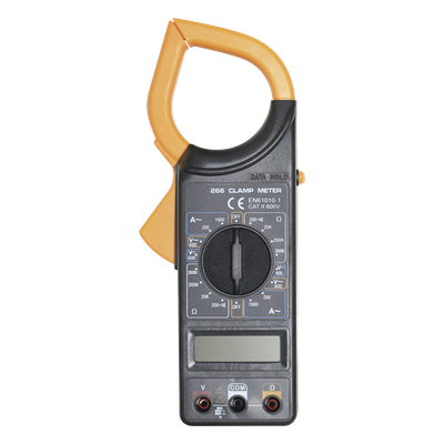 Pinza Amperimétrica Digital / 1000 A CA / 600 V CA/CC / 1999 Cuentas / Pinza 57 mm (2.09′) / CAT II