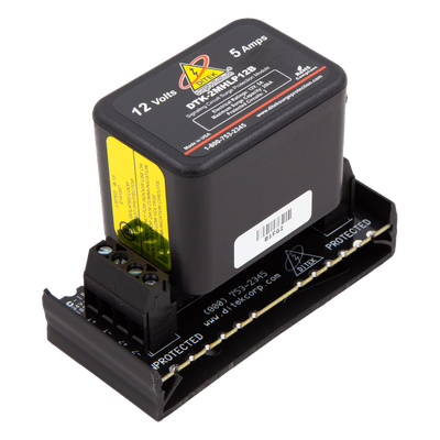 Protector Modular / 2 Pares / 12 V / Hot-Swap / SAD / 20 kA / 2 Mbps / Voz Datos Señalización