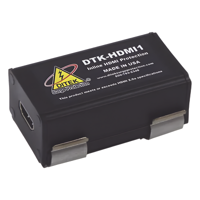 Protector HDMI / 2.0a y HDCP 2.2 / 4K UHD 60Hz / Carcasa Aluminio Blindada / 63x35x25 mm / 2.5×1.4×1.0 in