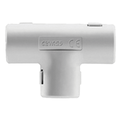 Unión en T para Tubería Rígida / PVC Auto-extinguible / Libre de Halógenos / 16 mm / -5°C a 60°C