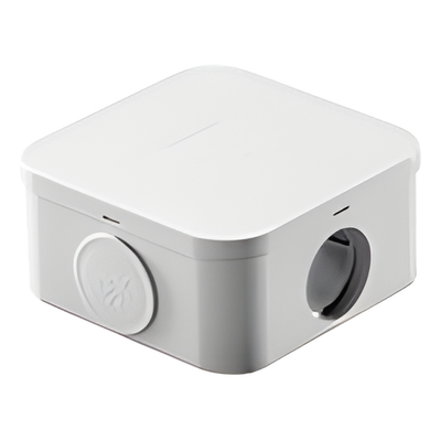 Caja de Derivación Estanca / PVC Auto-extinguible Libre de Halógenos / 4 Entradas / IP55 / 100x106x53 mm / Uso Exterior