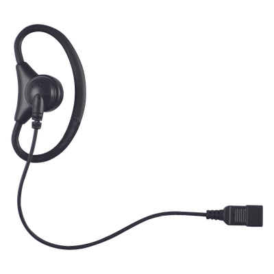 Audífono en Anillo Ajustable / Cables Reforzados con Kevlar / Desconexión Rápida / Conector 5 lb / Compatible Micrófono 1 o 2 Cables