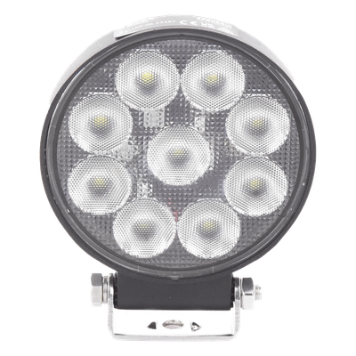 Luz de Trabajo LED / 9 LEDs / 1180 Lúmenes / 12-24 VCD / Haz Amplio / Carcasa de Aluminio