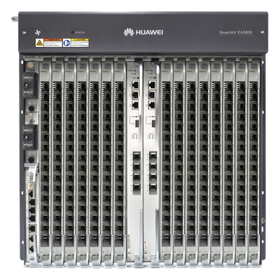 OLT Carrier Class / 16 Puertos GPON C+ / 15 Ranuras / Dual Controladora / Dual Fuente DC / 11 UR / GPON/XG-PON/XGS-PON/P2P 10GE/GE
