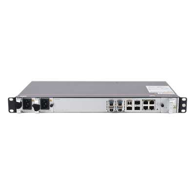 OLT GPON / 4 Puertos GPON C+ / 4 Puertos Uplink 10GE/GE / Hasta 256 ONTs / Switching 95 Gbit/s / Doble Fuente AC / 1 UR