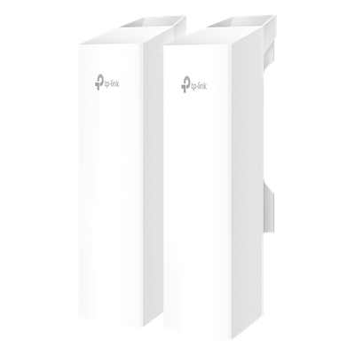 Kit de Enlace Inalámbrico / Punto a Punto 1000 m (3280.8 ft) / 5 GHz / 3 Puertos Gigabit / PoE 802.3af y Pasivo 24 V / IP65 / Antena 7 dBi MIMO 2×2