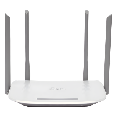 Router Inalámbrico / Wi-Fi 5 AC1200 / Doble Banda / 4 Antenas Externas / 3 LAN Gigabit / 1 WAN Gigabit / EasyMesh / Gestión Remota TR-069