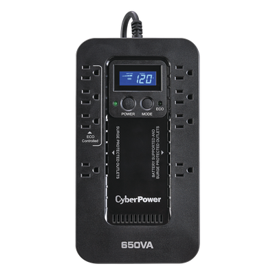 UPS / 650 VA / 390 W / Standby ECO / 120 Vca / 8 NEMA 5-15R / 526 J