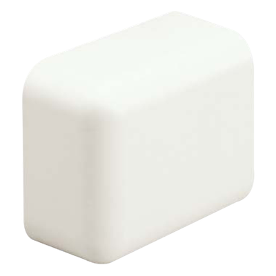 Tapa Final / ABS / UL94V-0 / 0 a 50°C / Blanco Mate / Canaleta LD10